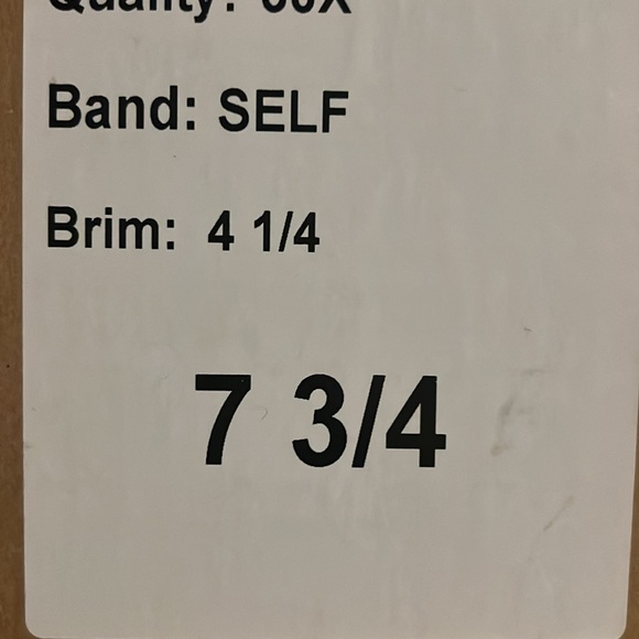 Hamleys felt cowboy hat 7 3/4 - Picture 8 of 9
